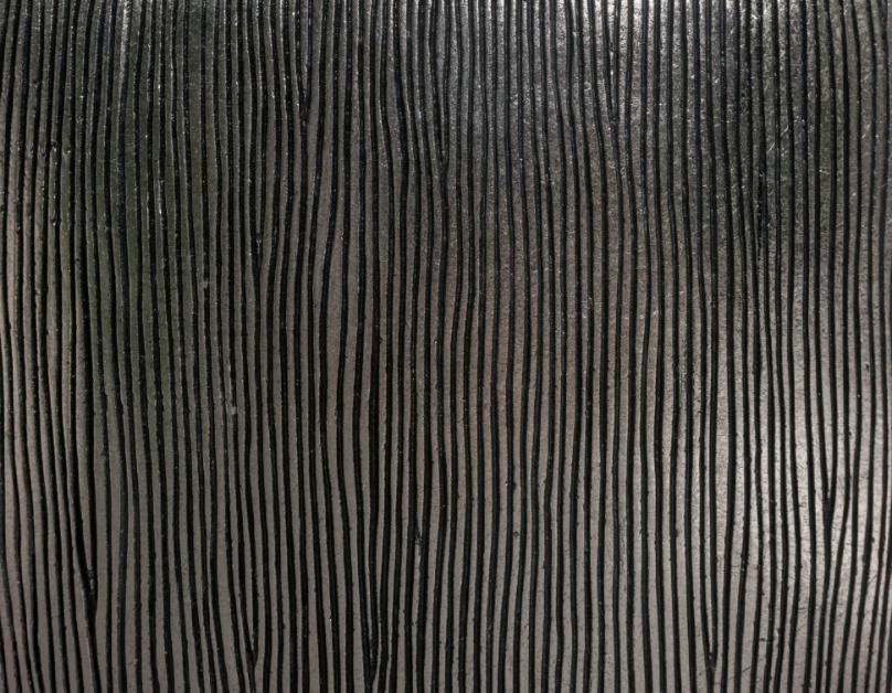 Кашпо TREEZ Effectory Wow Конус-Чаша Стальное серебро H-46 см в интернет-магазине Decoram.ru Фото