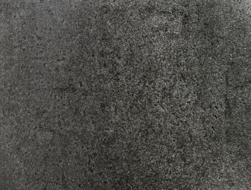 Кашпо TREEZ Effectory Stone Низкий прямоугольник Тёмно-серый камень H-37 см в интернет-магазине Decoram.ru Фото
