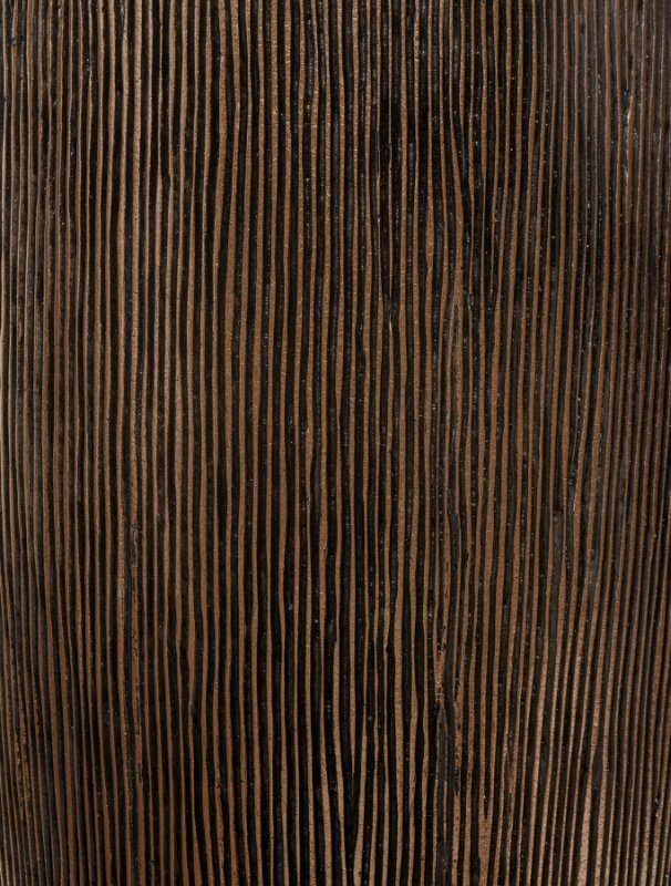 Кашпо TREEZ Effectory Wow Высокий конус Design Тёмное матовое золото H-97 см в интернет-магазине Decoram.ru Фото