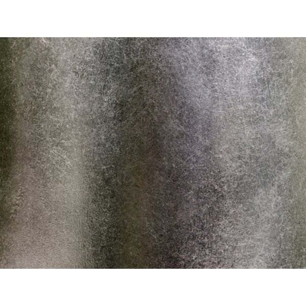 Кашпо TREEZ Effectory Metal Низкая конус-чаша Стальное серебро H-48 см в интернет-магазине Decoram.ru Фото