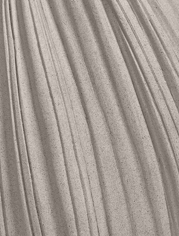 Кашпо TREEZ Effectory Dune Высокая ваза Белый песок H-81 см в интернет-магазине Decoram.ru Фото