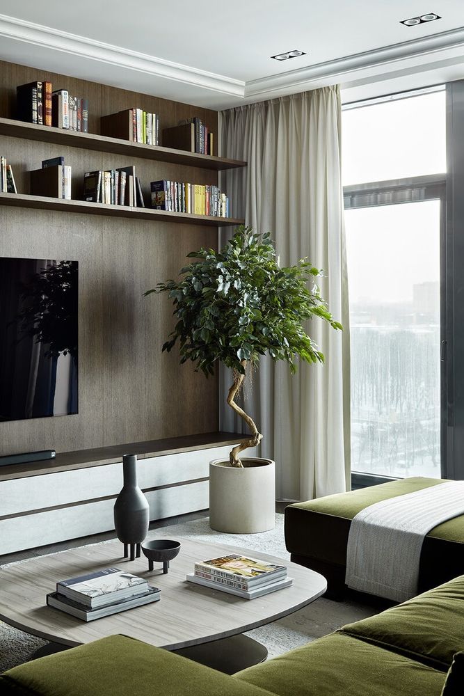 Кашпо TREEZ Effectory Beton Цилиндр Белый песок H-51 см в интернет-магазине Decoram.ru Фото