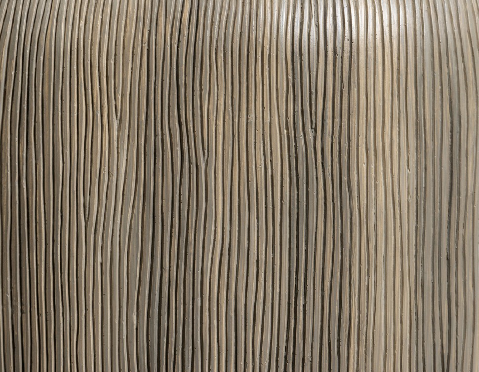 Кашпо TREEZ Effectory Wow Конус-Чаша Капучино H-37 см в интернет-магазине Decoram.ru Фото